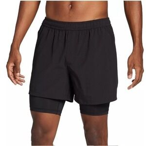DSG Men's 2-in-1 Agility Shorts, XL